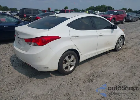 2013 Hyundai Elantra Gls из США, поврежденный, VIN 5NPDH4AE4DH240477